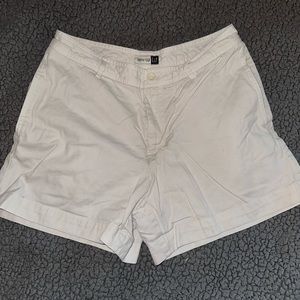 GAP Retro Cut White Shorts
